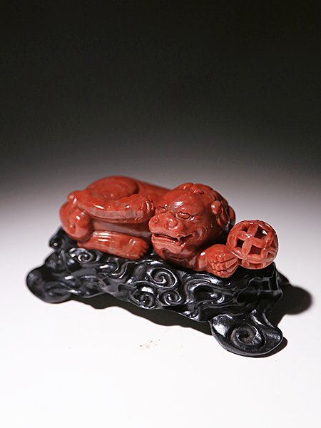 獅子戲球/A